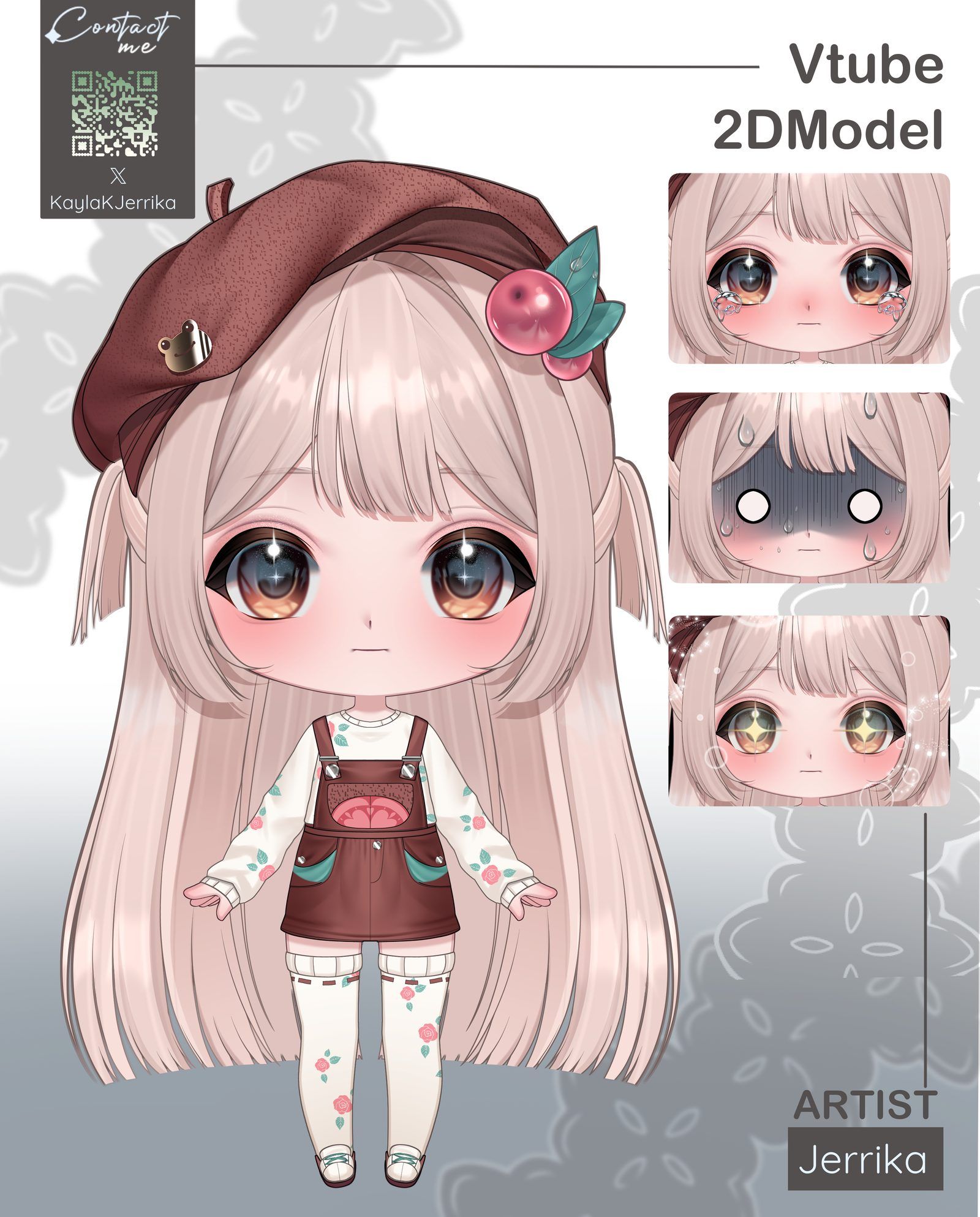 Chibi VTuber model